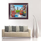 5D DIY Diamond Painting Kit - Partial Round - Street Crowed View