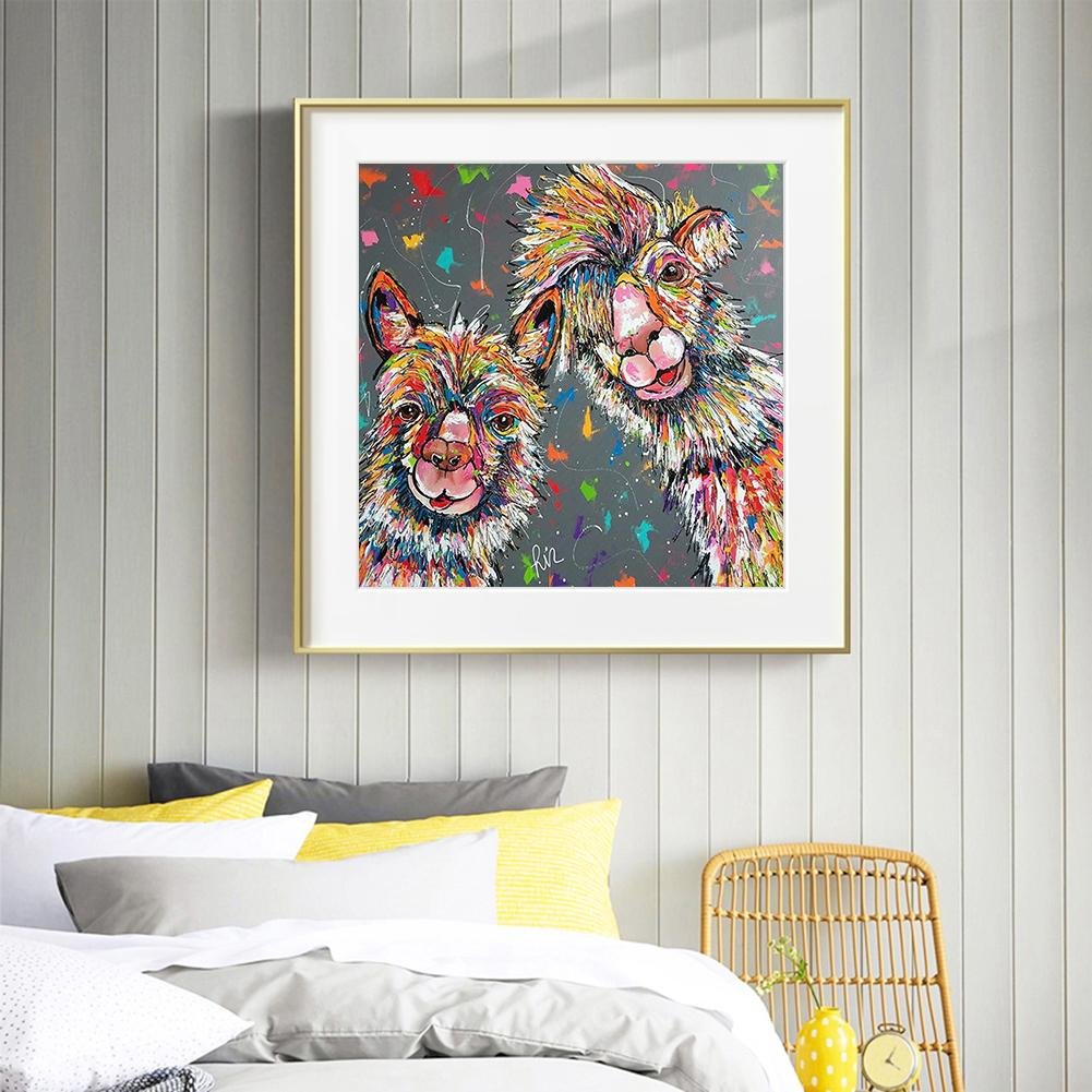 Diamond Painting - Full Round - Colorful Camel
