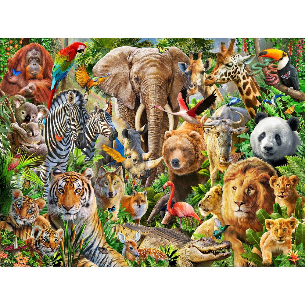 Diamond Paintings Art Full Drill Animal Party