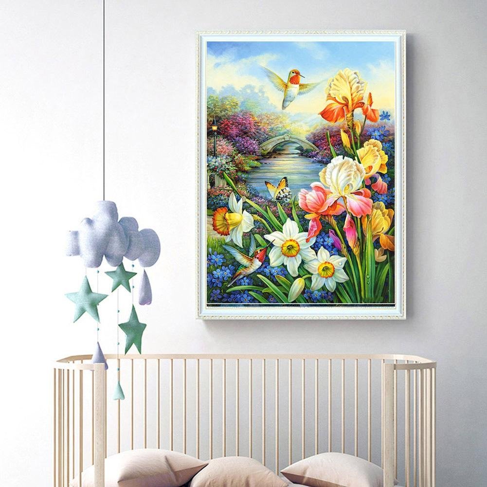 Diamond Painting - Full Round - Flowers K