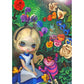 5D Diy Diamond Painting Kit Full Round Beads Big Eyes Girl