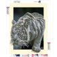 Diamond Painting - Partial Round - Tiger 2
