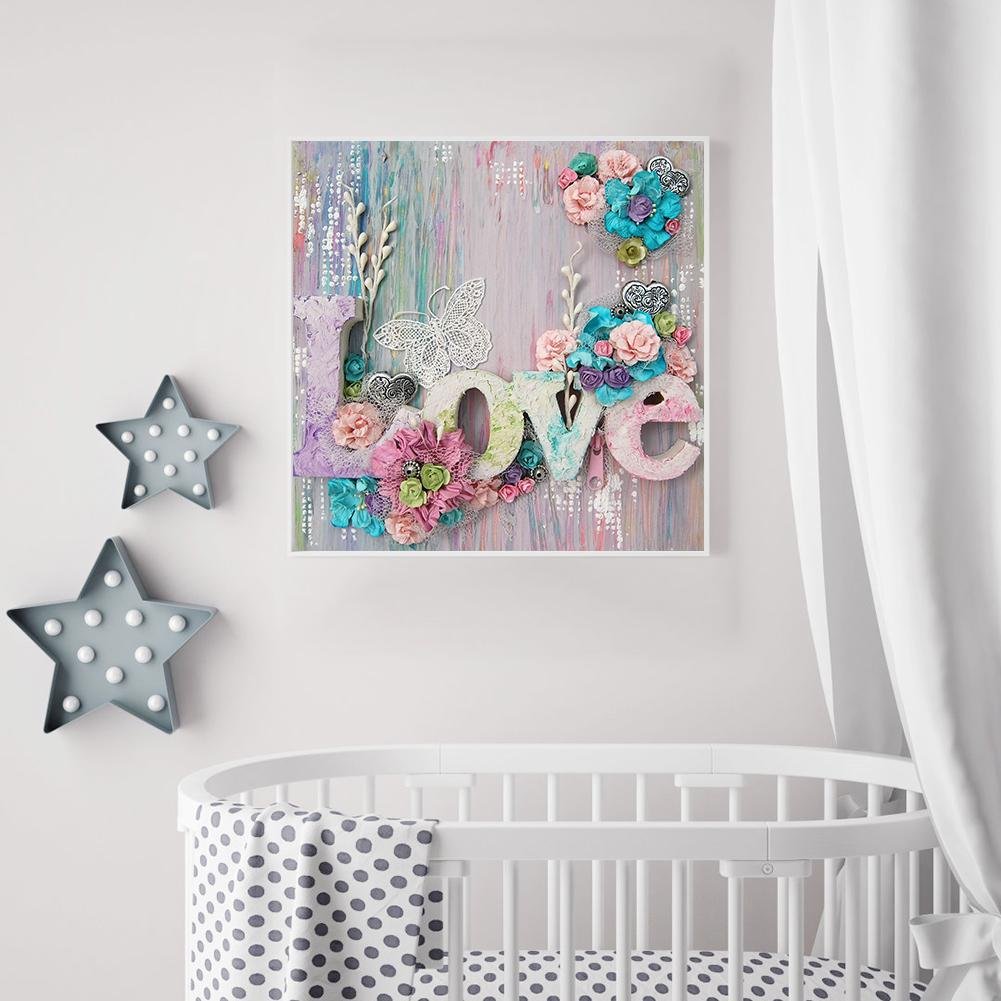 Diamond Painting - Full Round - Sweet Love B