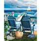 11ct Stamped Cross Stitch Sea Chair (40*50cm)