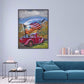 Diamond Painting - Full Round - Car with Flag