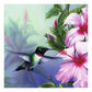 5D Diy Diamond Painting Kit Full Round Beads Flower Bird
