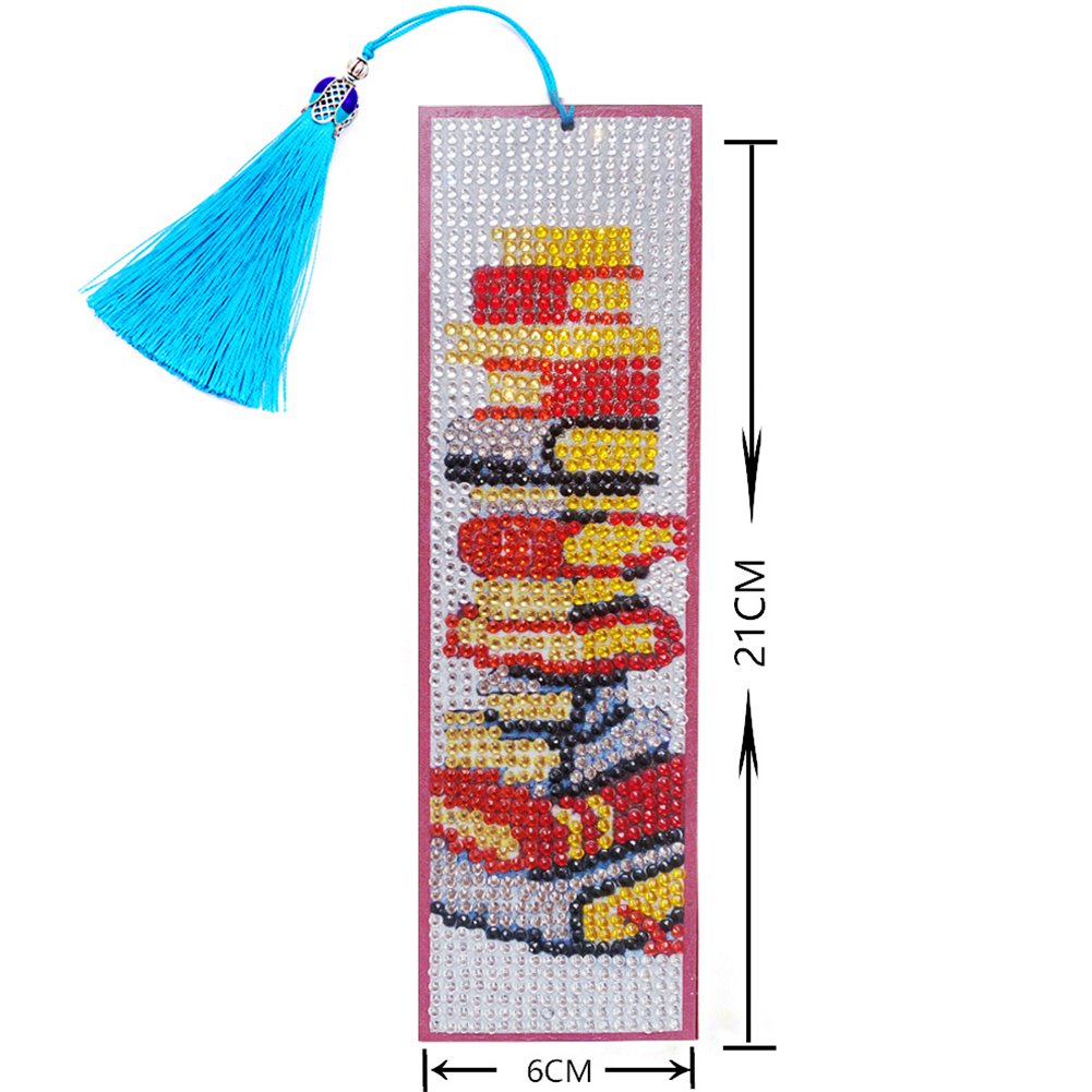 DIY Diamond Painting Bookmark with Tassel Books