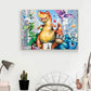 Diamond Painting - Full Round - Cartoon Dinosaur B