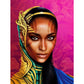 African Woman Full Round Diamond Painting Kits
