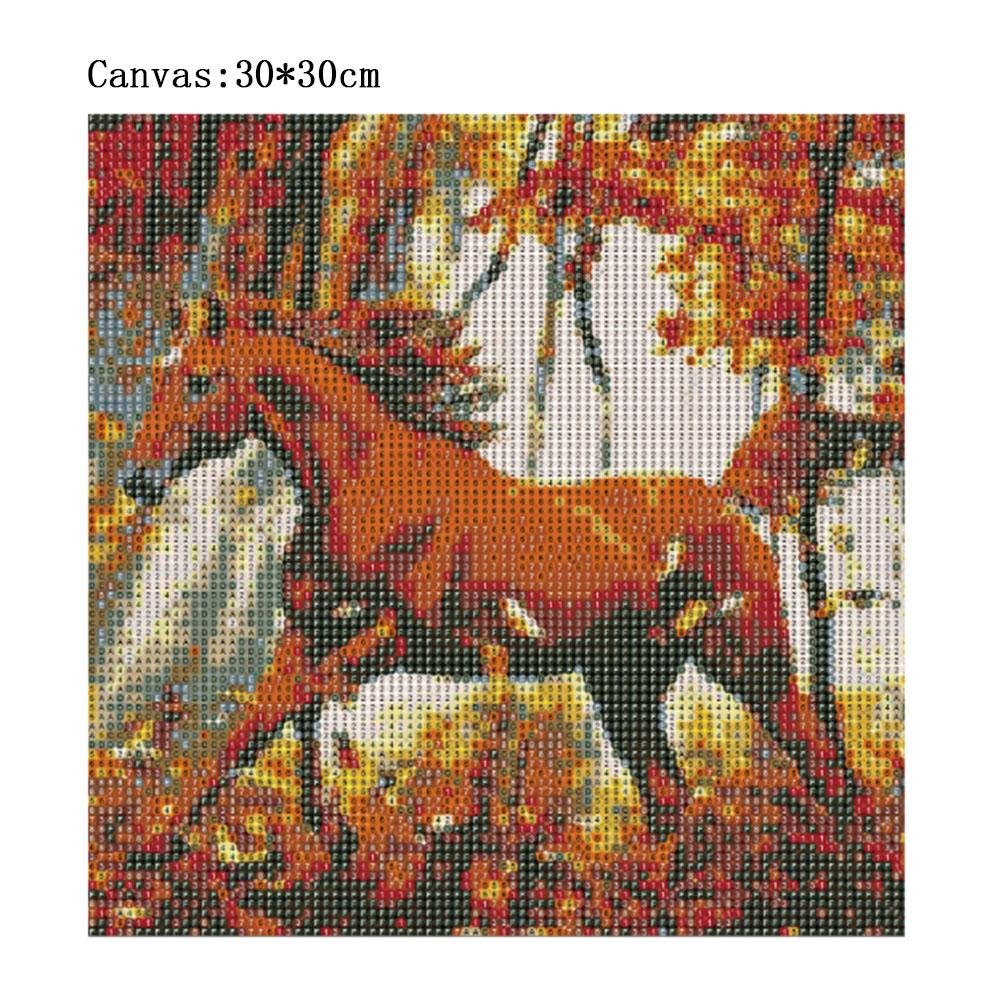 Diamond Painting - Full Round - Horse B