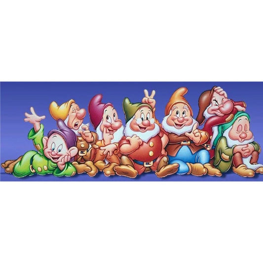 Gnomes Christmas Diamond Beads Art Painting Kits 30 x 90cm