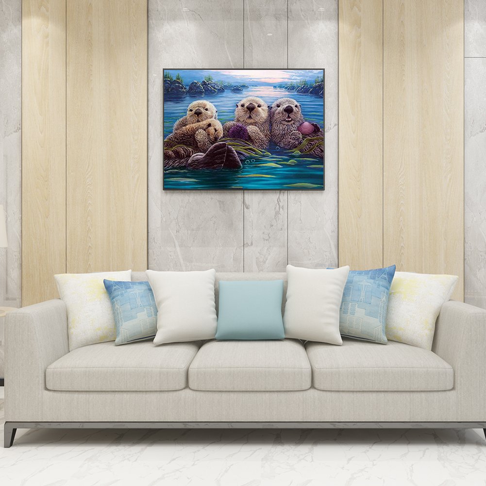 Diamond Painting - Full Round - Otter