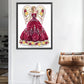 11CT Stamped Cross Stitch - Noblewoman(36*66CM) A