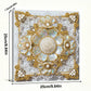DIY Pearl Painting With Frame - Handmade Self-Adhesive Pearls - Flower (25*25cm) A