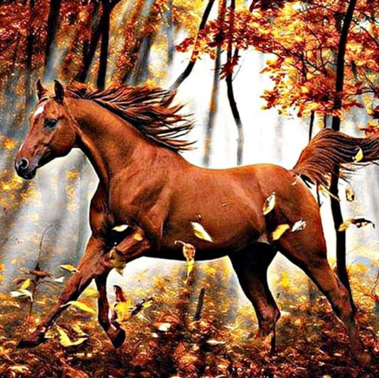 Diamond Painting - Full Round - Horse