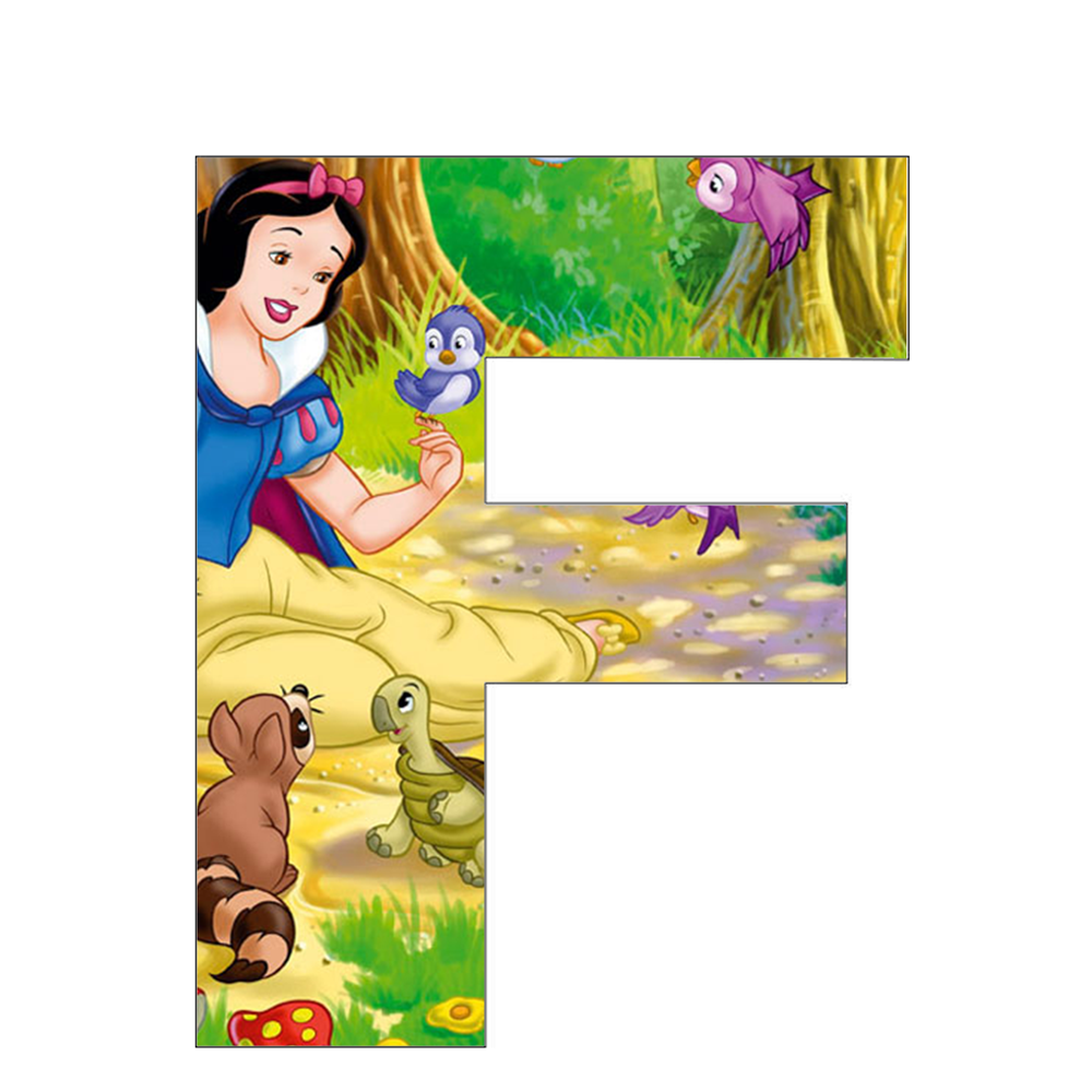 Diamond Paintings Art Full Drill Letter Snow White