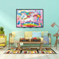 Diamond Painting - Full Round - Pink Unicorn