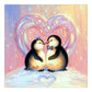 5D Diy Diamond Painting Kit Full Round Beads Penguin Lovers