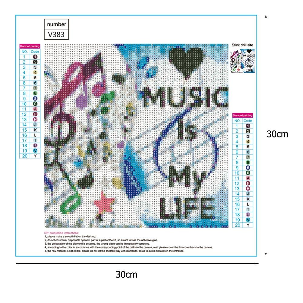 Diamond Painting - Full Round - Notes