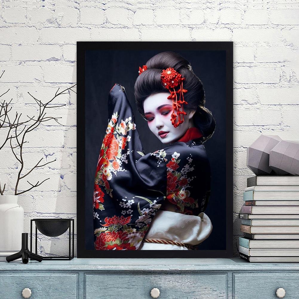 Diamond Painting - Full Round - Geisha