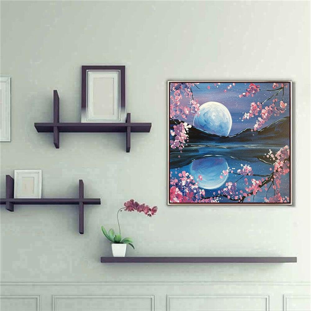 Diamond Painting - Full Round - Rising Moon B
