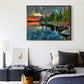 Diamond Painting - Full Round -Lake Forest