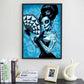Diamond Painting - Full Round - Skull Women with Fan