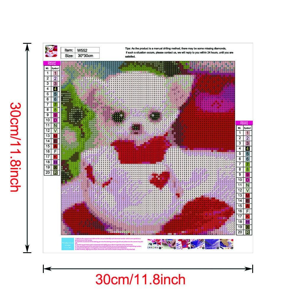 Diamond Painting - Full Round - Cute Cup Dog