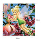 Fairy Embroidery Rhinestones Mosaic Kits Canvas Size