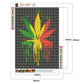 Diamond Painting - Full Round - Color Maple Leaf