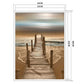 11ct Stamped Cross Stitch - Seaside(36*46cm) A