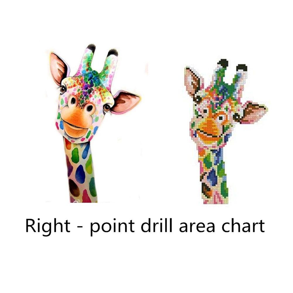 Diamond Painting - Partial Round - Giraffe