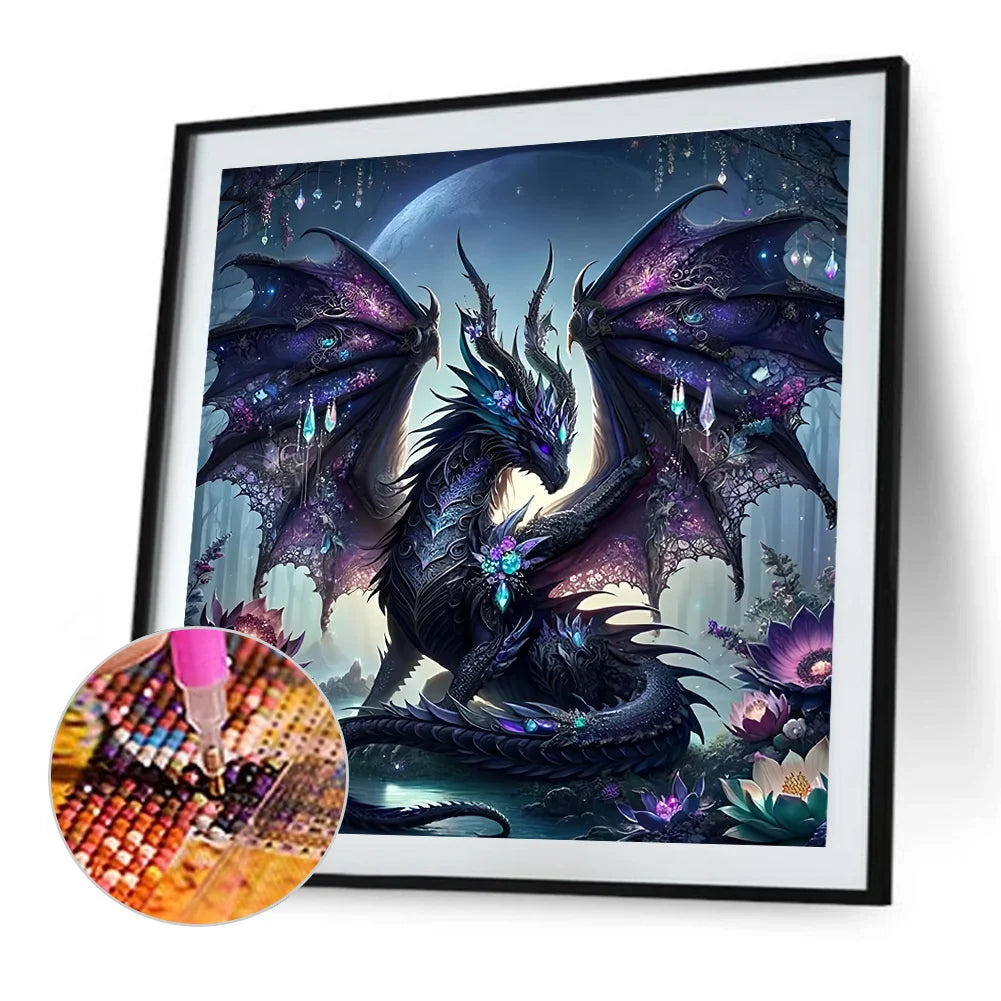 Diamond Painting - Full Round / Square - Pterosaur