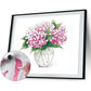 Painting By Numbers on Canvas Flower in Vase Hand painted Oil Picture