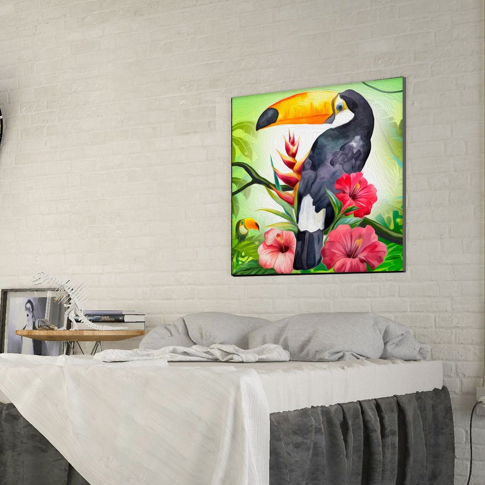 Diamond Painting - Full Round - Parrot B