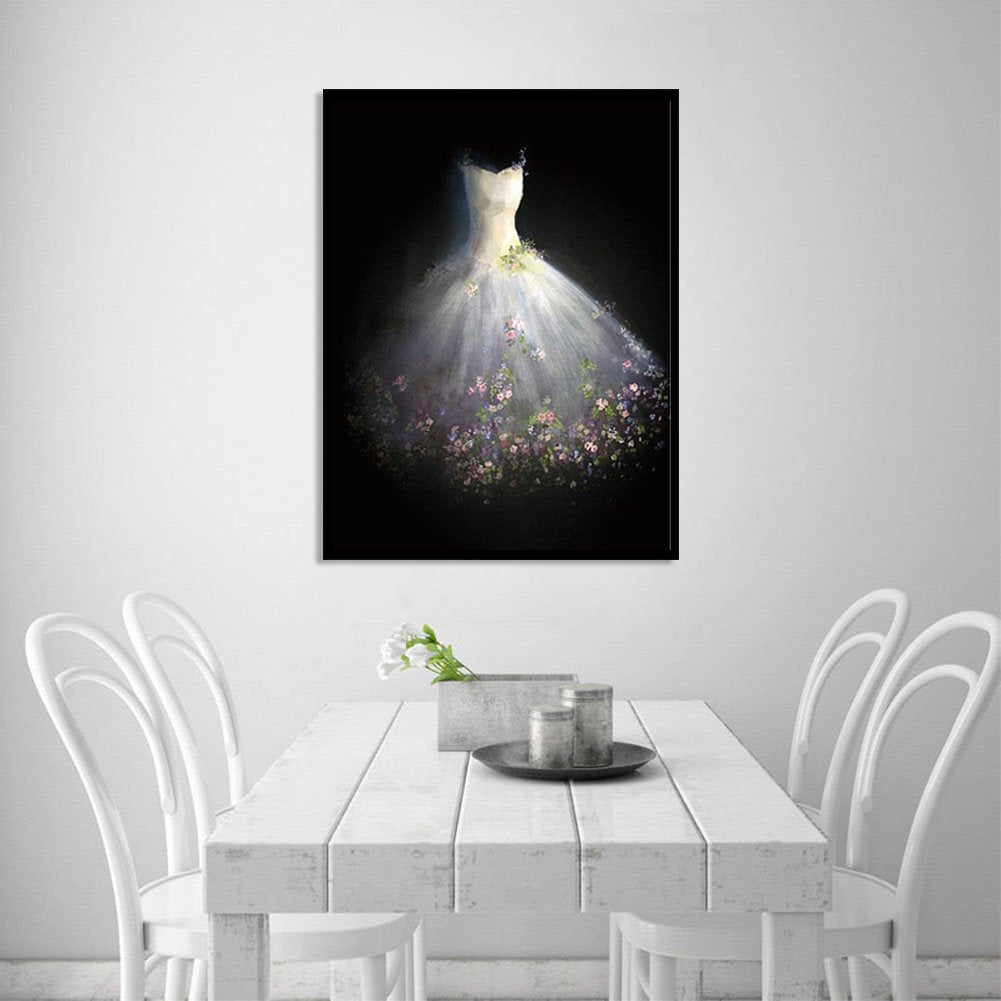 Diamond Painting - Full Round / Square - Wedding Dress A