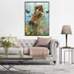 Diamond Painting - Full Round - Flower Owl