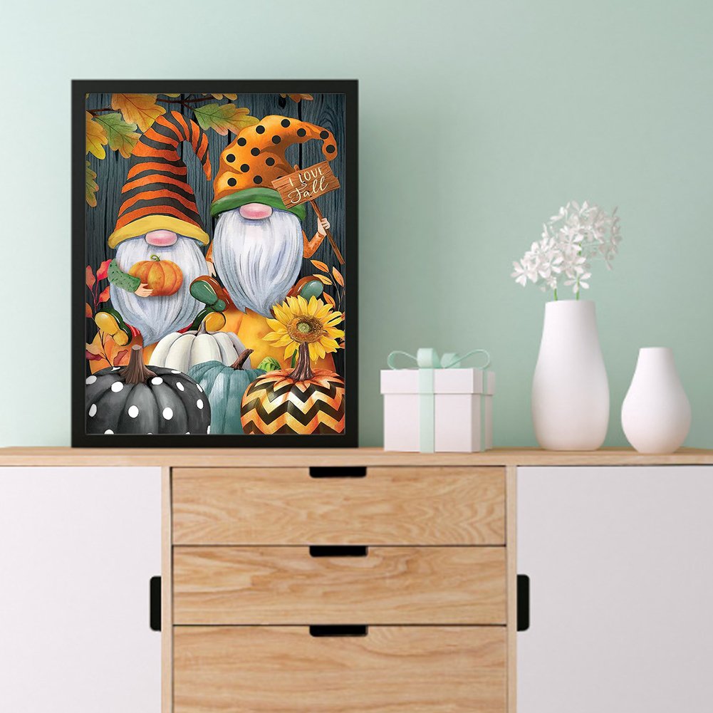 11ct Stamped Cross Stitch - Gnome (40*50cm) A
