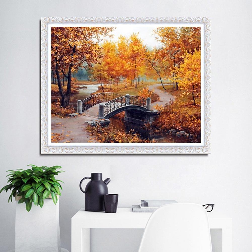 Diamond Painting - Full Round - Autumn Forest