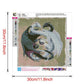 Diamond Painting - Full Round - Black White Dragon A