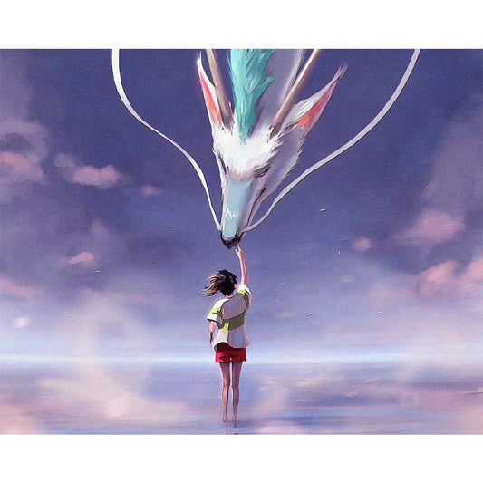 Paint By Number Oil Painting Spirited Away (50*40cm)