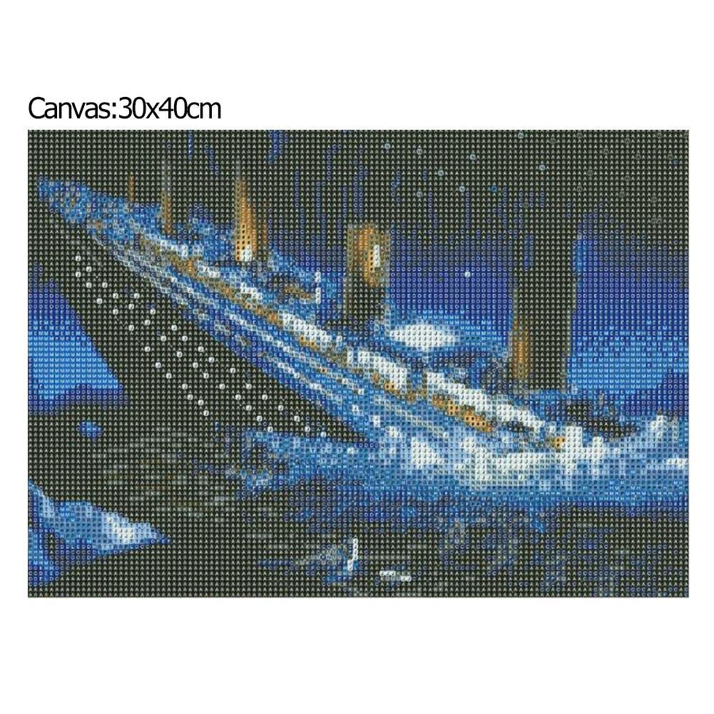 Diamond Painting - Full Round - Titanic B