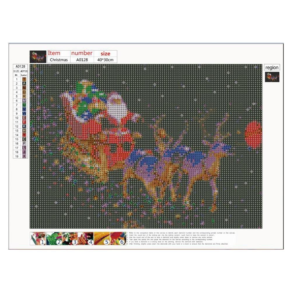 Diamond Painting - Full Round - Santa Claus K