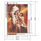 Diamond Painting - Full Round - Harmonious Indians