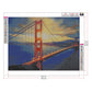 Diamond Painting - Full Round - Golden Gate Bridge (45*35cm)