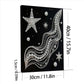 DIY Pearl Painting With Frame - Handmade Self-Adhesive Pearls - Starry Silk (30*40cm) B