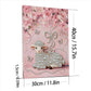 DIY Pearl Painting With Frame - Handmade Self-Adhesive Pearls - Sheep (30*40cm)