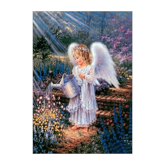 5D DIY Diamond Painting Kit Partial Round Angel