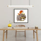 Diamond Painting - Full Round - Hedgehog D