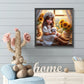 Diamond Painting - Full Round / Square - Girl and Dog
